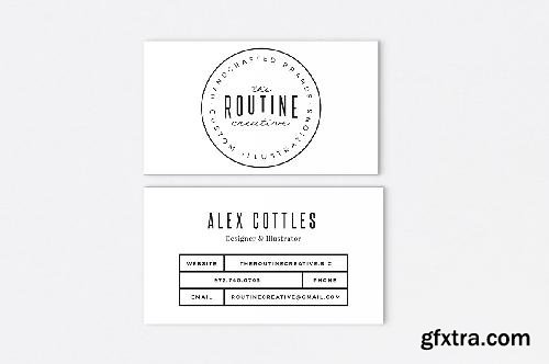 CreativeMarket Business Card Template 631769