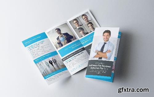 CreativeMarket Business Tri-Fold Brochure/Report A4 632075