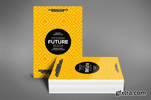 CreativeMarket Modern Future Flyer Template 607564