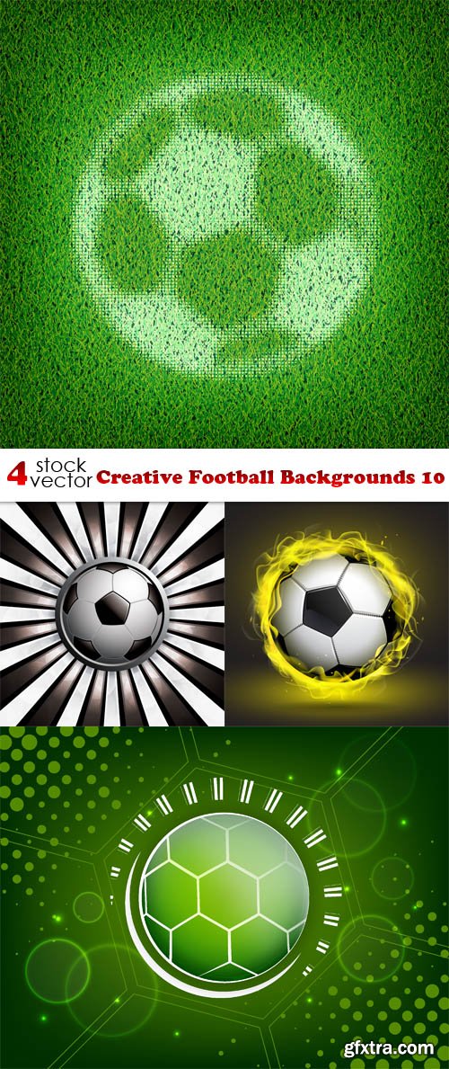 Vectors - Creative Football Backgrounds 10