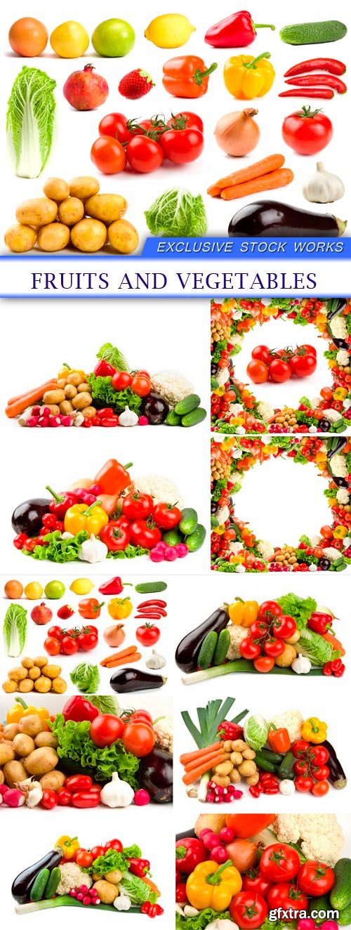 Fruits and vegetables 10X JPEG