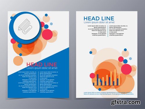 Design Flyer & Corporate Brochures 24 - 25xEPS