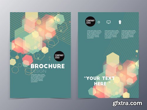 Design Flyer & Corporate Brochures 24 - 25xEPS