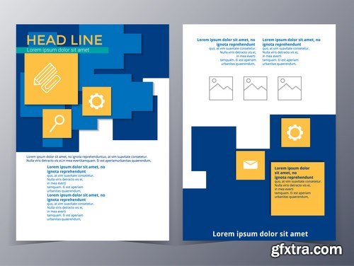 Design Flyer & Corporate Brochures 24 - 25xEPS