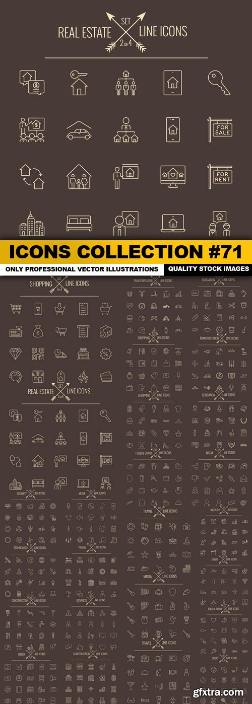 Icons Collection #71 - 25 Vector