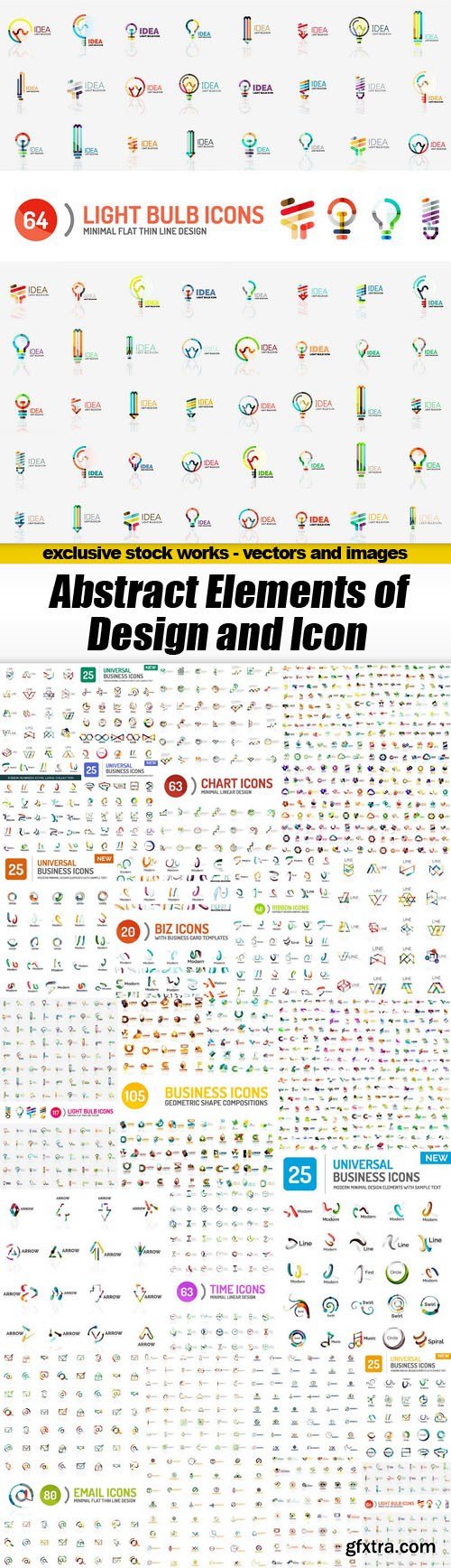 Abstract Elements of Design and Icon - 20xEPS