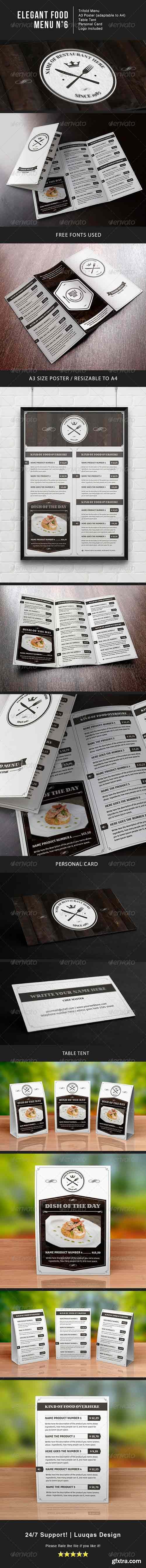 GraphicRiver - Elegant Food Menu 6 6296417