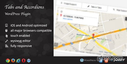 CodeCanyon - WordPress Tabs and Accordions DZS v1.40 - 7739083