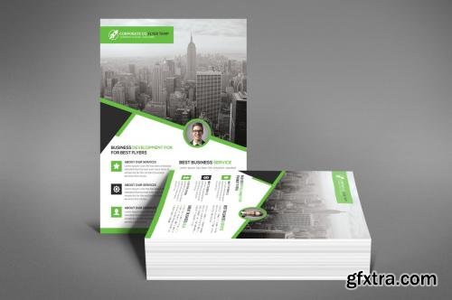 CreativeMarket Business Corporate Agency Flyer 621579