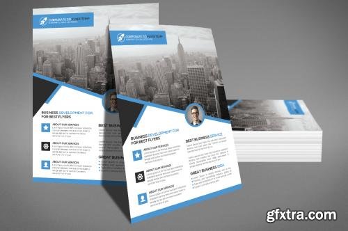 CreativeMarket Business Corporate Agency Flyer 621579