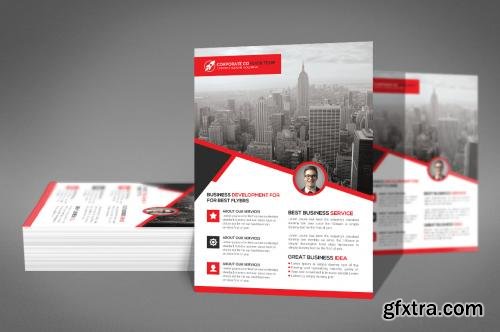 CreativeMarket Business Corporate Agency Flyer 621579