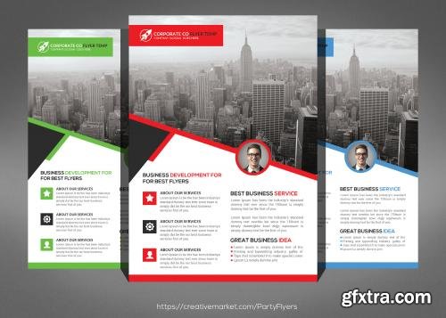 CreativeMarket Business Corporate Agency Flyer 621579