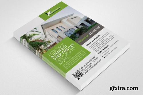 CreativeMarket Real Estate Agency Flyer Bundle 605929