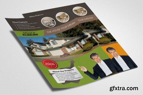 CreativeMarket Real Estate Agency Flyer Bundle 605929