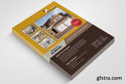 CreativeMarket Real Estate Agency Flyer Bundle 605929