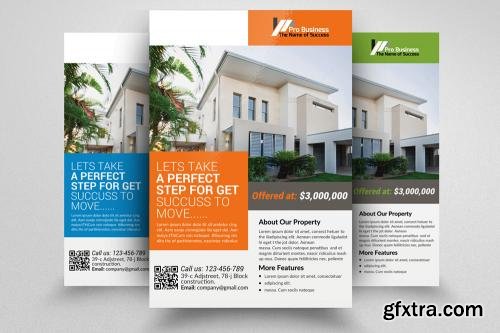 CreativeMarket Real Estate Agency Flyer Bundle 605929