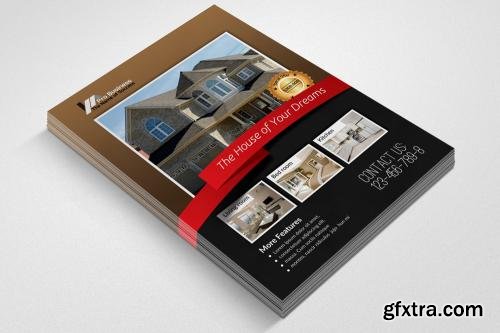 CreativeMarket Real Estate Agency Flyer Bundle 605929