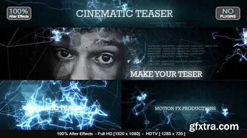 Videohive Cinematic Teaser 14593581 (SOUND FX FILE INCLUDED)