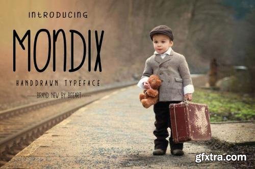 CreativeMarket Mondix Typeface 602145