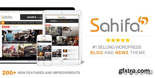 ThemeForest - Sahifa v5.5.5 - Responsive WordPress News / Magazine / Newspaper Theme - 2819356