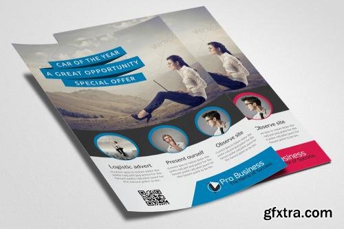 CreativeMarket 6 Business Field Flyers Bubdle 605888