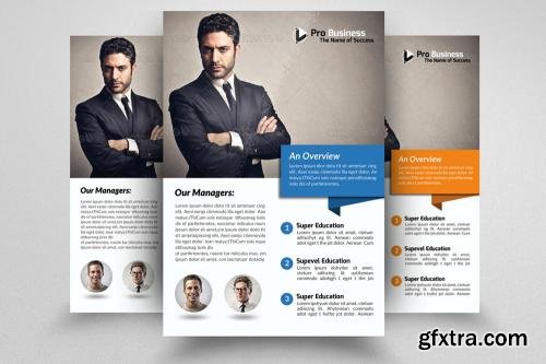 CreativeMarket 6 Business Field Flyers Bubdle 605888