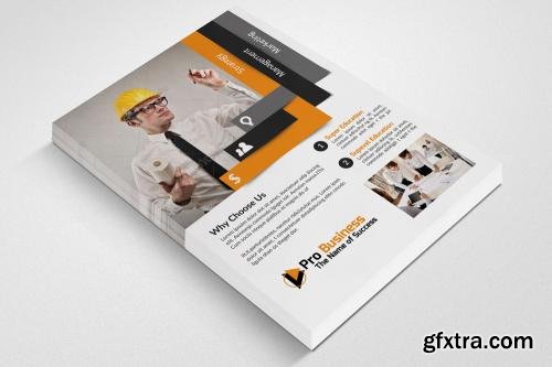 CreativeMarket 6 Business Field Flyers Bubdle 605888