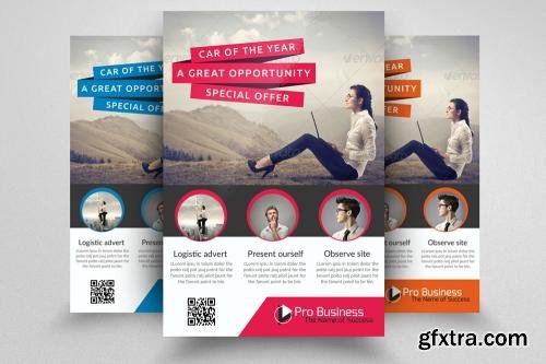 CreativeMarket 6 Business Field Flyers Bubdle 605888