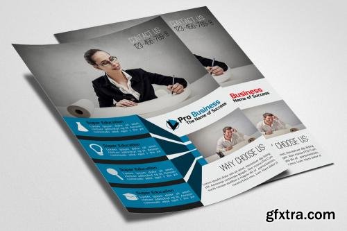 CreativeMarket 6 Business Field Flyers Bubdle 605888