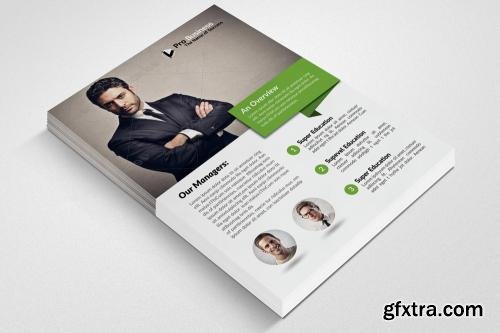 CreativeMarket 6 Business Field Flyers Bubdle 605888