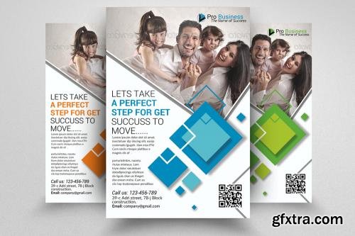 CreativeMarket 6 Corporate Business Flyers Bundle 605908