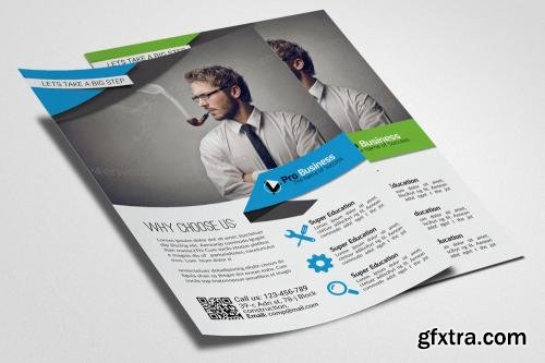 CreativeMarket 6 Corporate Business Flyers Bundle 605908