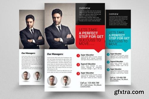 CreativeMarket 6 Corporate Business Flyers Bundle 605908