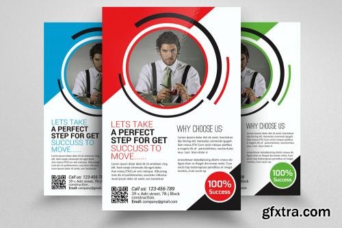 CreativeMarket 6 Corporate Business Flyers Bundle 605908