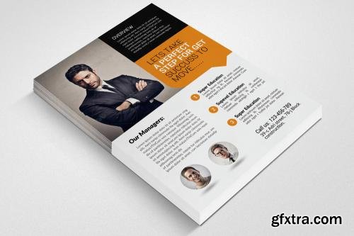 CreativeMarket 6 Corporate Business Flyers Bundle 605908