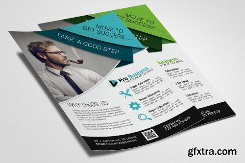 CreativeMarket 6 Corporate Business Flyers Bundle 605908