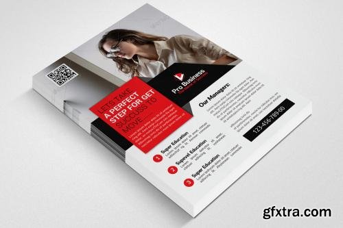 CreativeMarket 6 Corporate Business Flyers Bundle 605908