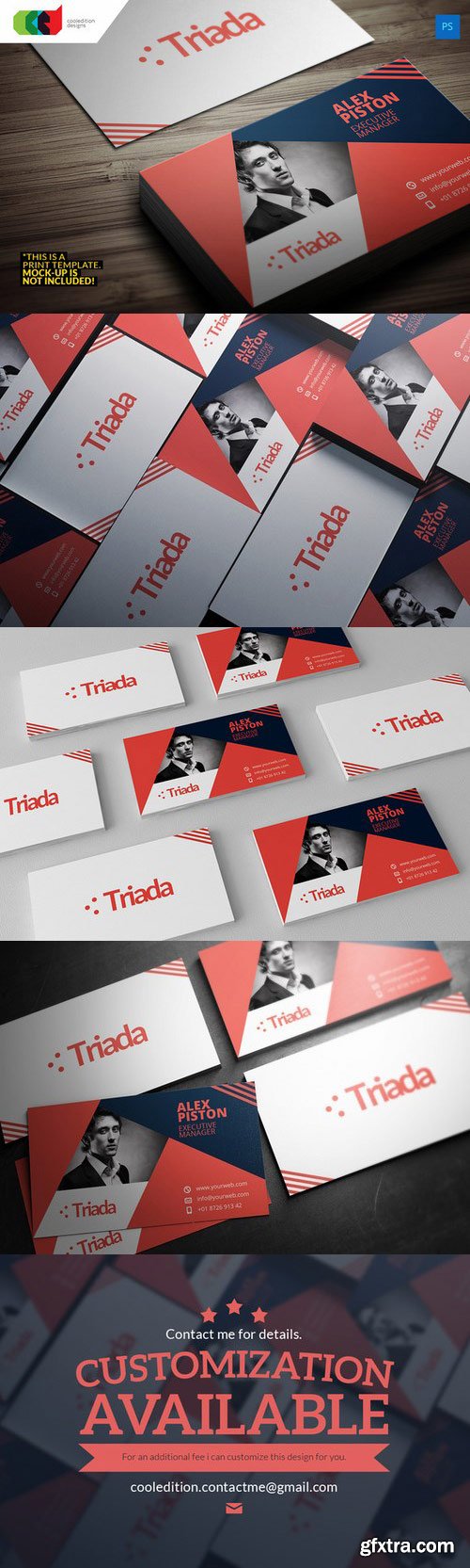 CM - Modern Business Card 6 70435