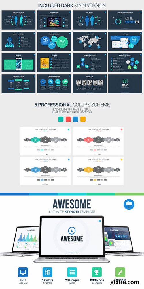 CM - Awesome - Keynote Template 385472