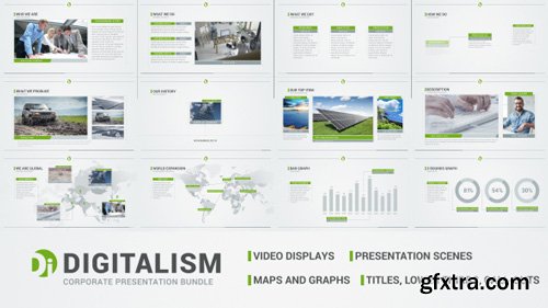 Videohive - Digitalism - Corporate Presentation Bundle - 15843011