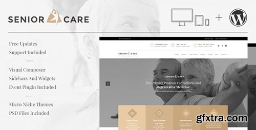 ThemeForest - Senior v1.2.0 - Health and Medical Care WordPress Theme - 10597873