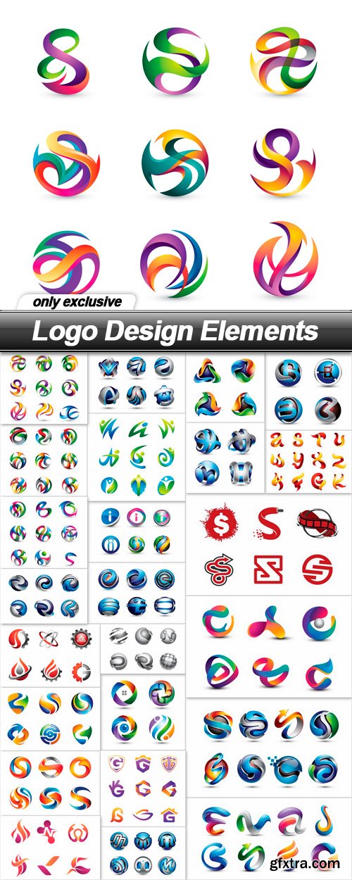 Logo Design Elements - 25 EPS