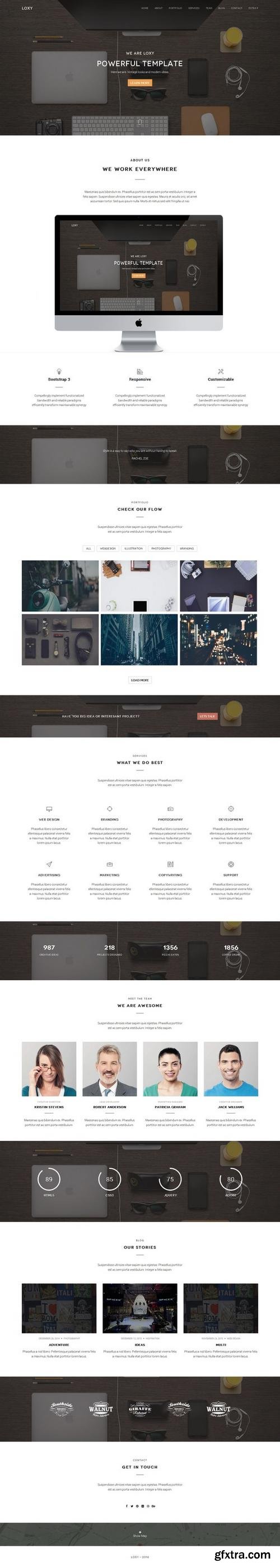 Loxy - Multipurpose Template - CM 652017