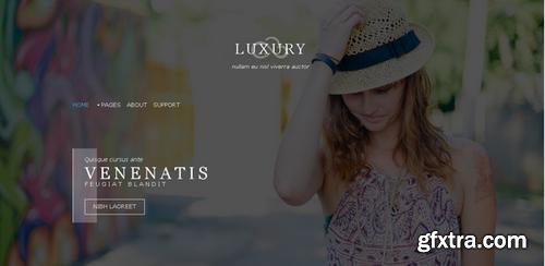 Luxury - Fashion Template - CM 652007