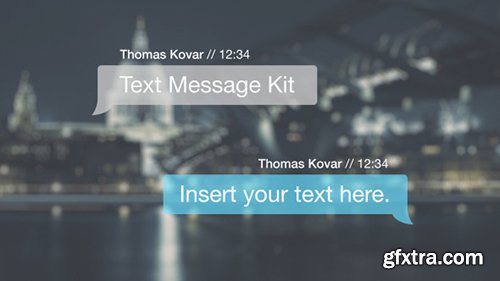 Videohive Text Message Kit 12365998