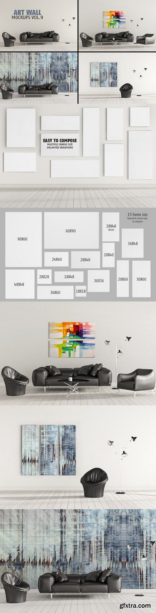 CM - Art Wall Mock-ups VOL.9 651344