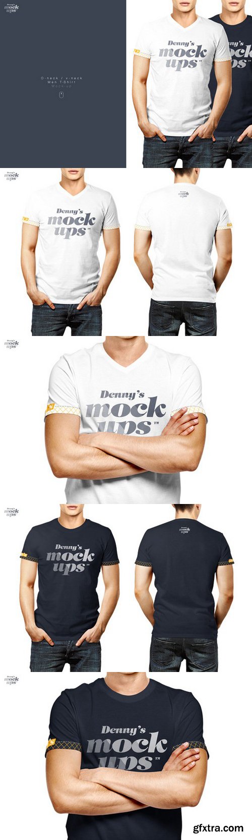 CM - Men T-Shirt Mockup 656182