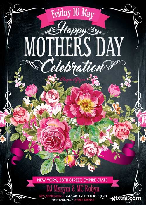 Mothers Day V6 PSD Flyer Template