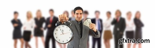 Collection of time is money clock business profits 25 HQ Jpeg