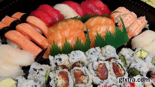 Collection of of sushi sea food rice seaweed caviar 25 HQ Jpeg